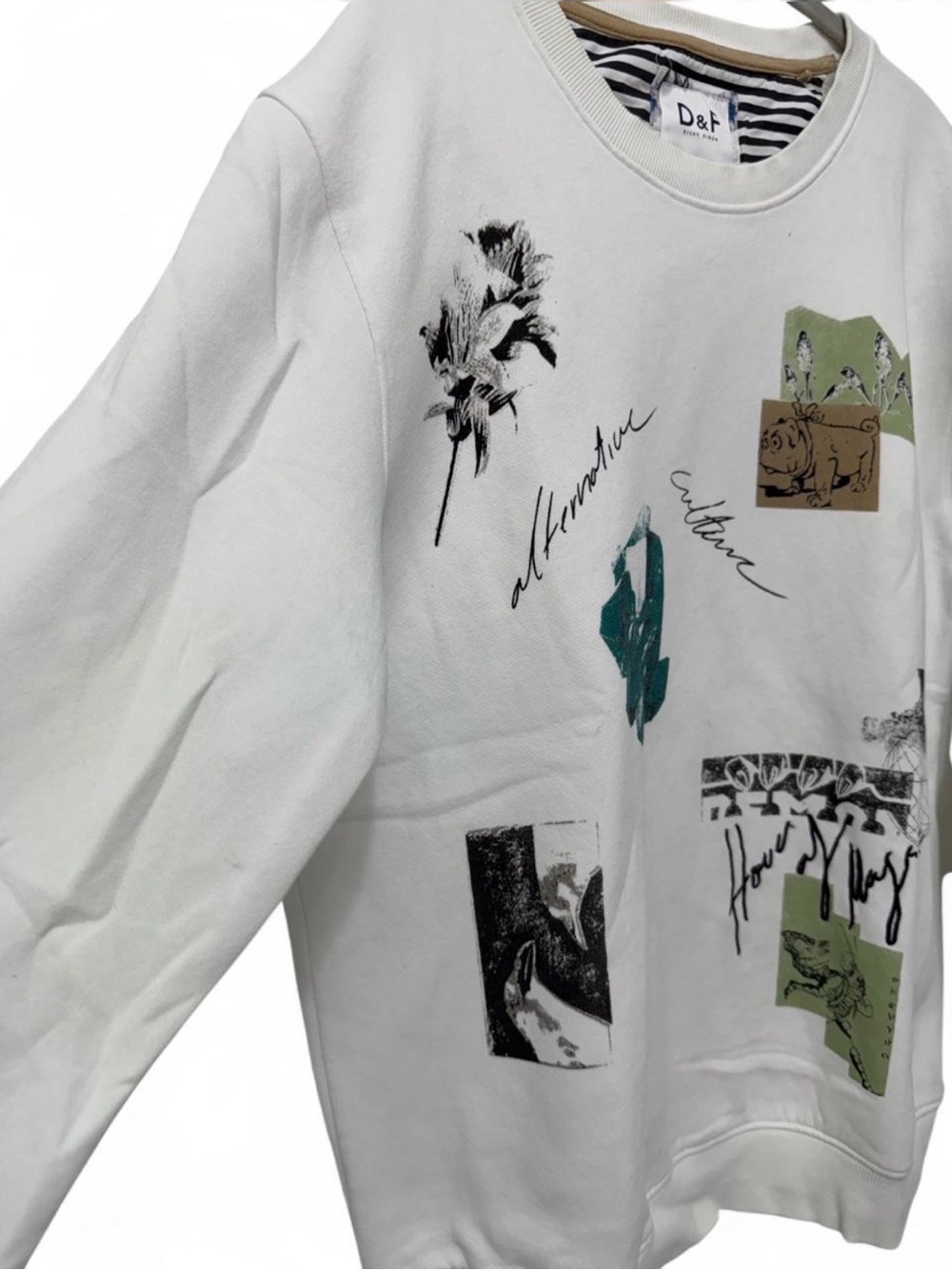 D&F Ricky Singh Graphic Sweatshirt 🤍 - Picture 5 of 8